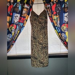 Large NWT leopard print dress